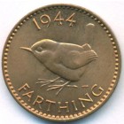 Великобритания, 1 фартинг 1944 год (UNC)