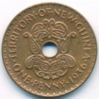 Новая Гвинея, 1 пенни 1936 год (UNC)