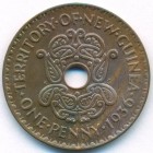 Новая Гвинея, 1 пенни 1936 год (UNC)