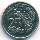 Тринидад и Тобаго, 25 центов 2008 год (UNC)