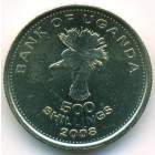 Уганда, 500 шиллингов 2008 год (UNC)
