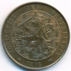 Нидерланды, 2-1/2 цента 1905 год (AU)