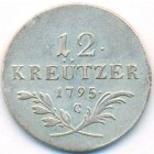 Австрия, 12 крейцеров 1795 год С