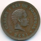 Португальская Индия, 1/2 таньги 1901 год