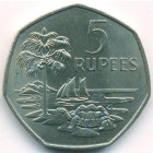 Сейшельские острова, 5 рупий 1972 год (UNC)