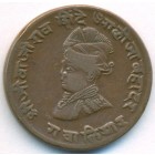 Индия, Княжество Гвалиор, 1/4 анны 1929 год