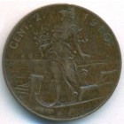 Италия, 2 чентезимо 1910 год