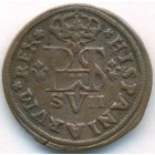 Испания, 2 мараведи 1710 год