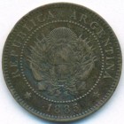 Аргентина, 1 сентаво 1885 год