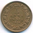 Британская Индия, 1/12 анны 1928 год (UNC)