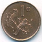 ЮАР, 1 цент 1966 год (UNC)