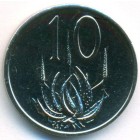 ЮАР, 10 центов 1987 год (PROOF)