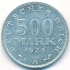 Веймарская Республика, 500 марок 1923 год A