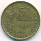 Франция, 50 франков 1951 год B