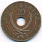 Британская Восточная Африка, 10 центов 1942 год