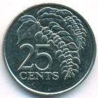 Тринидад и Тобаго, 25 центов 1983 год (AU)
