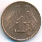 ЮАР, 1 цент 2001 год (UNC)