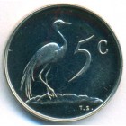 ЮАР, 5 центов 1975 год (PROOF)