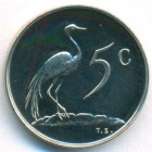 ЮАР, 5 центов 1975 год (PROOF)