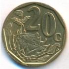 ЮАР, 20 центов 2008 год (UNC)