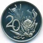ЮАР, 20 центов 1975 год (PROOF)