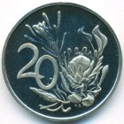 ЮАР, 20 центов 1975 год (PROOF)