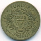 Тунис, 1 франк 1926 год