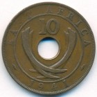 Британская Восточная Африка, 10 центов 1941 год I