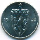 Норвегия, 50 эре 1992 год (UNC)