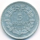 Франция, 5 франков 1946 год