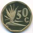 ЮАР, 50 центов 1993 год (PROOF)