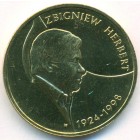 Польша, 2 злотых 2008 год (UNC)