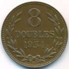 Гернси, 8 дублей 1934 год