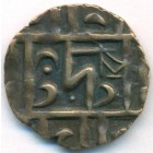 Бутан, 1/2 рупии 1835-1885 годы