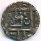 Бутан, 1/2 рупии 1835-1885 годы