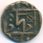 Бутан, 1/2 рупии 1835-1885 годы