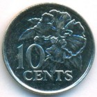 Тринидад и Тобаго, 10 центов 2003 год (UNC)