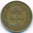 Британская Западная Африка, 1 шиллинг 1938 год