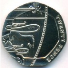 Великобритания, 20 пенсов 2011 год (BU)