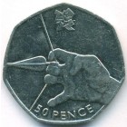 Великобритания, 50 пенсов 2011 год