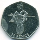 Великобритания, 50 пенсов 2011 год