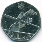 Великобритания, 50 пенсов 2011 год