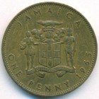 Ямайка, 1 пенни 1965 год