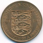 Джерси, 1/12 шиллинга 1966 год (UNC)
