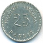 Финляндия, 25 пенни 1934 год