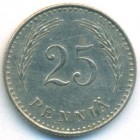 Финляндия, 25 пенни 1927 год