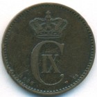 Дания, 2 эре 1886 год