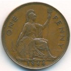 Великобритания, 1 пенни 1944 год