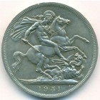 Великобритания, 5 шиллингов 1951 год (Prooflike)