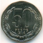 Чили, 50 песо 2006 год (UNC)